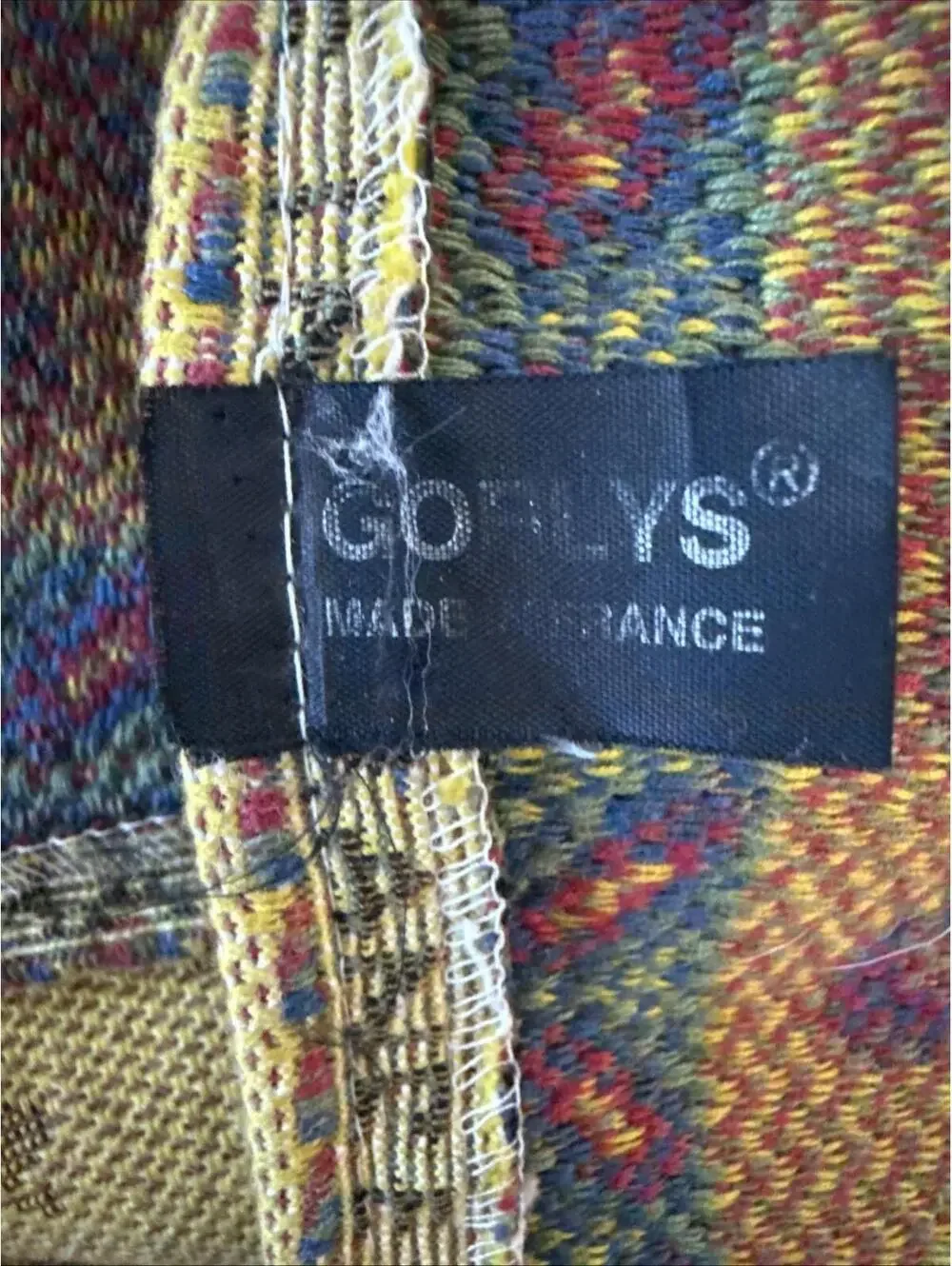 VTG Goblys Tapestry Made in France Harvest Fall Vegetables 56” Square Pumpkins